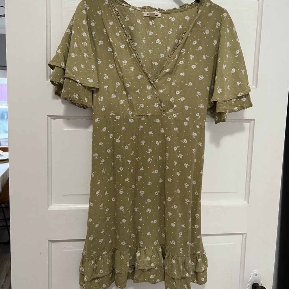 Billabong floral mini sun dress